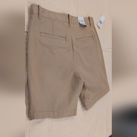 Original Penguin Khaki Men's Flat Front Shorts - Picture 6 of 6